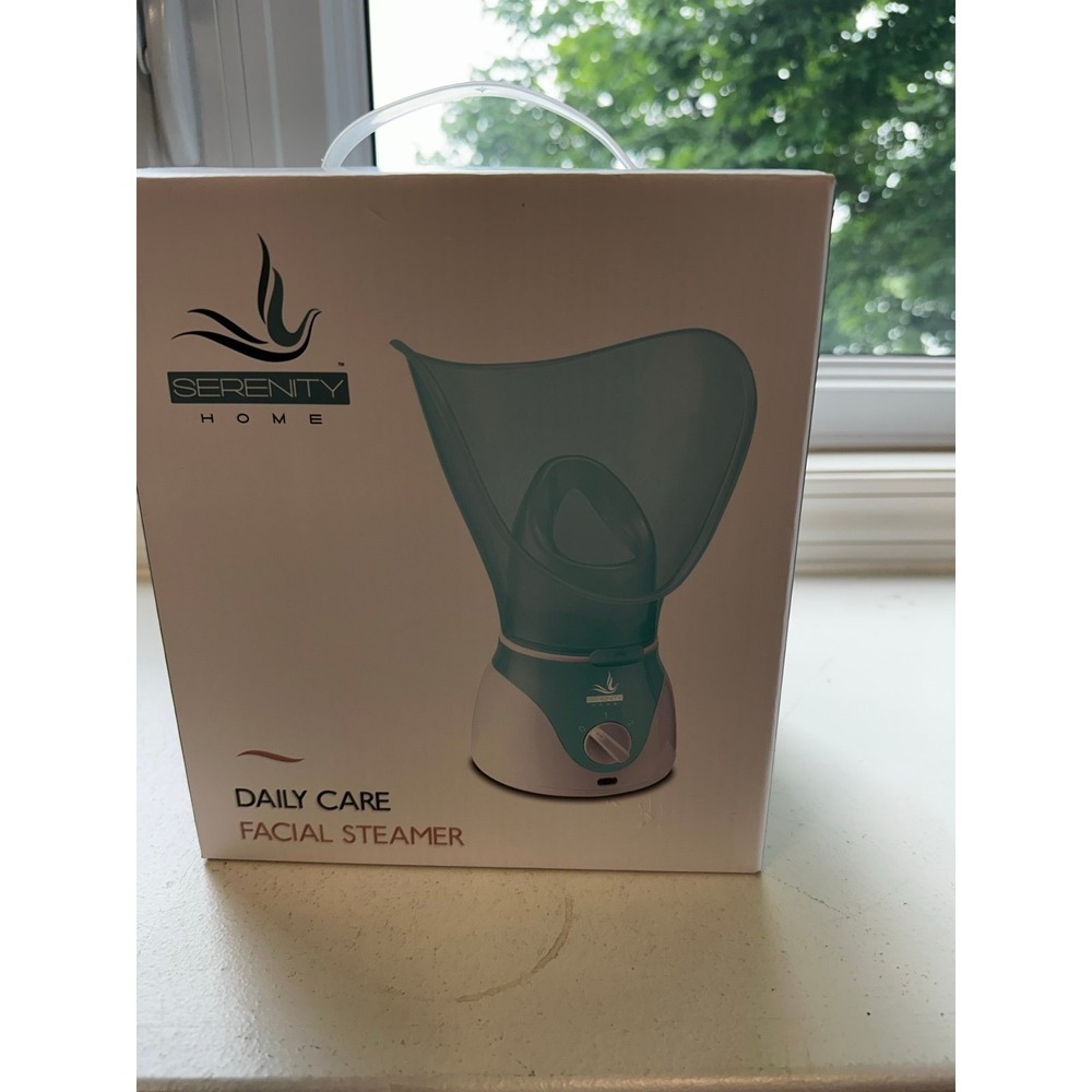 Serenity Home Daily Care Facial Steamer New in box never used.